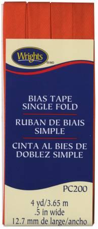 Wright Co Single Fold Bias Tape Orange