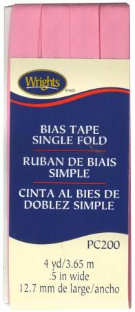 Wright Co Single Fold Bias Tape Pink